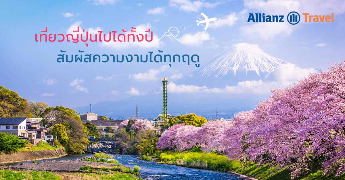 เที่ยวญี่ปุ่น ไปได้ทั้งปี สัมผัสความงามได้ทุกฤดู