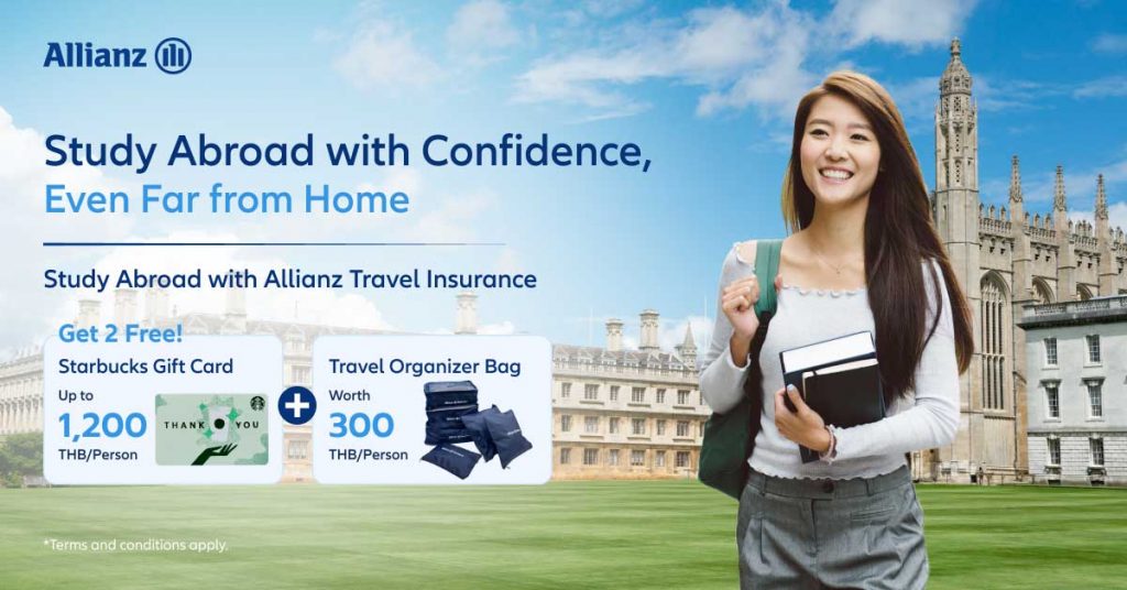 Study Abroad with Peace of Mind — Get 2 Rewards!
