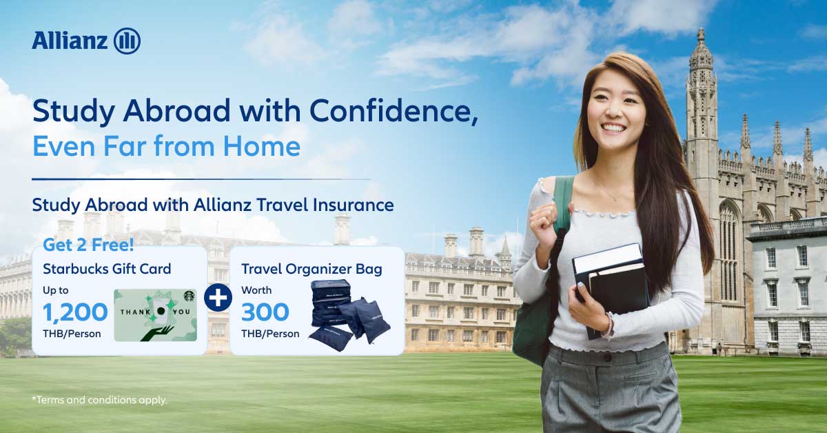Study Abroad with Peace of Mind — Get 2 Rewards!